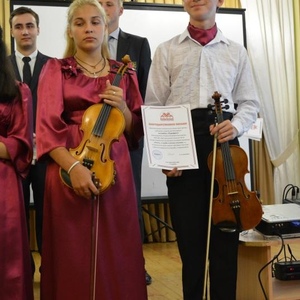 ансамбль скрипачей «Парафраз» - участник концерта-реквиема